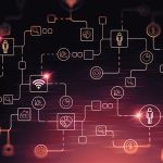 Digital business interface and icons
