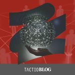 Imagen destacada sobre el networking en la pyme, con una red de contactos formando el globo terráqueo